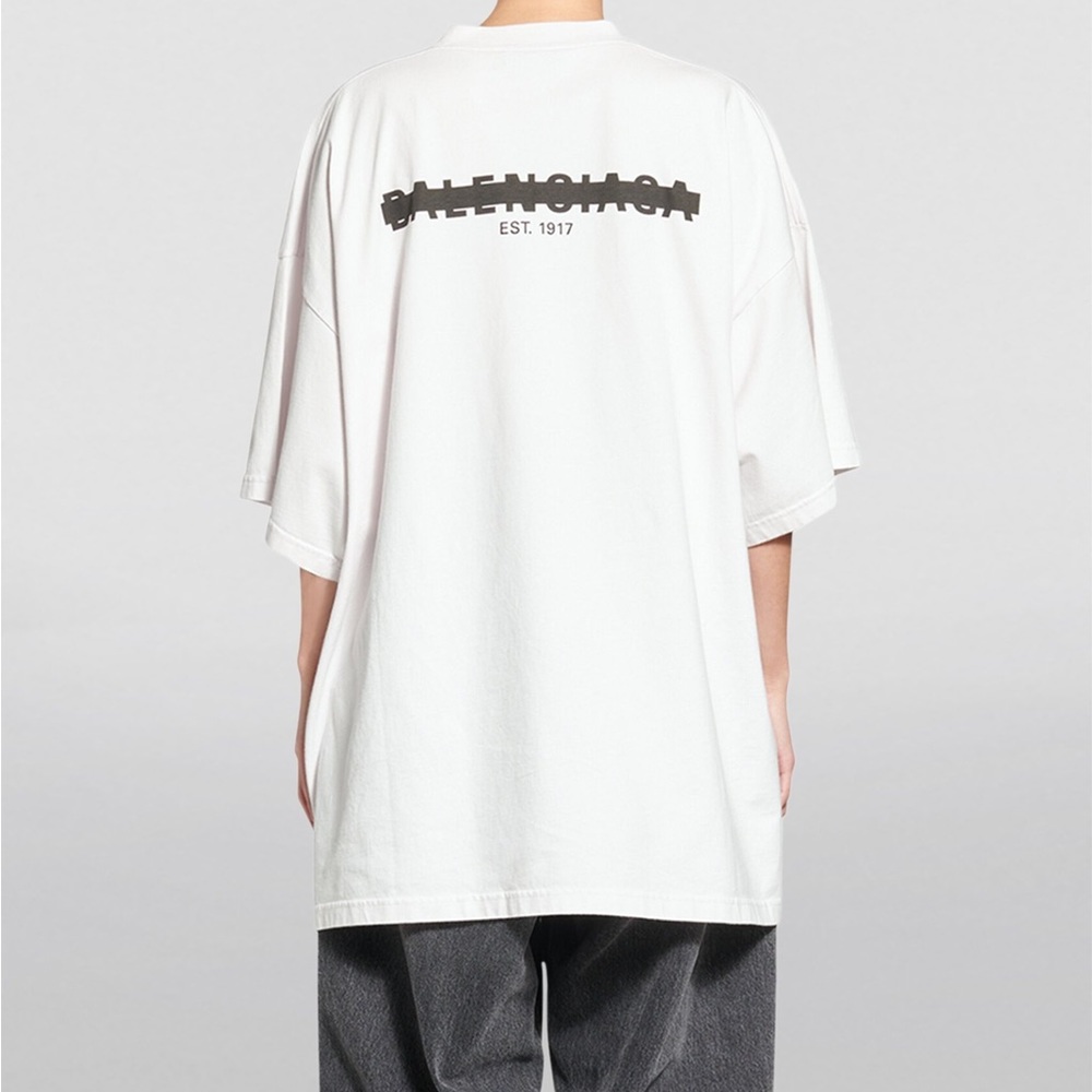 BALENCIAGA
Cotton Logo Oversized T-Shirt